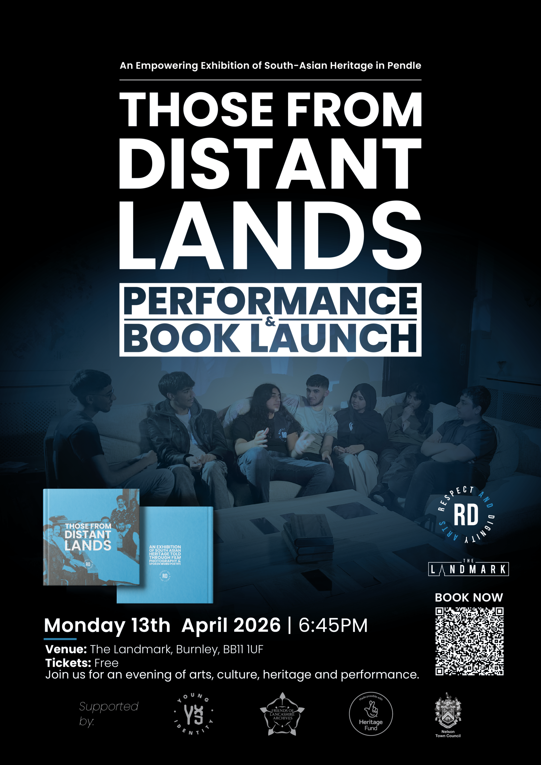 Those From Distant Lands: Performance & Book Launch tfdl book launch poster